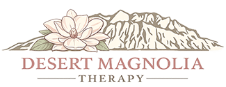 Desert Magnolia Therapy on White Background